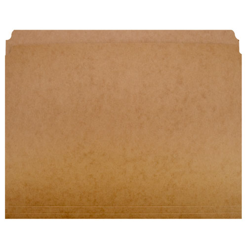 7530002223443, PAPERBOARD FILE FOLDER, STRAIGHT CUT, LETTER, BROWN, 100 FOLDERS