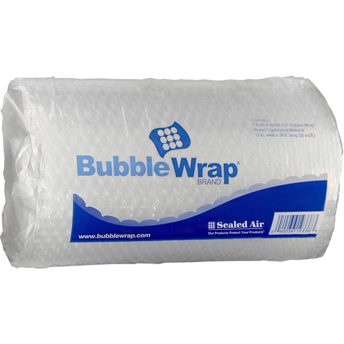 Bubble Wrap Cushioning Material, 1/2" Thick, 12" X 30 Ft.