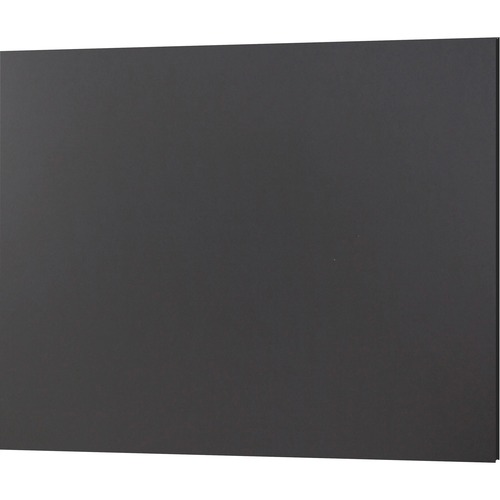 Cfc-Free Polystyrene Foam Board, 20 X 30, Black Surface And Core, 10/carton