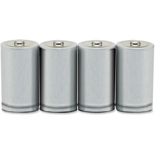 6135014468310, Alkaline Batteries, D, 4/pack