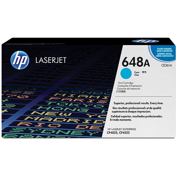 Hewlett-Packard  Toner Cartridge, 11000 Page Yield, Cyan