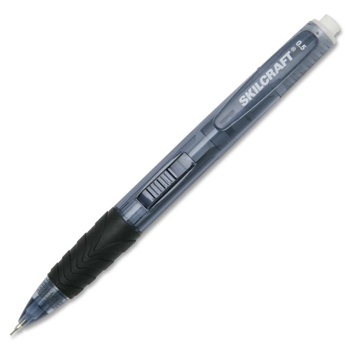 7520013861581, SIDE-ACTION MECHANICAL PENCIL, 0.5 MM, BLUE, 6/BOX