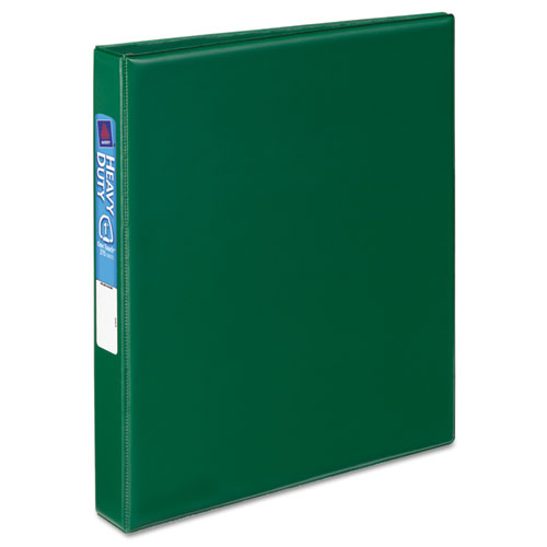 Heavy-Duty Binder With One Touch Ezd Rings, 11 X 8 1/2, 1" Capacity, Green