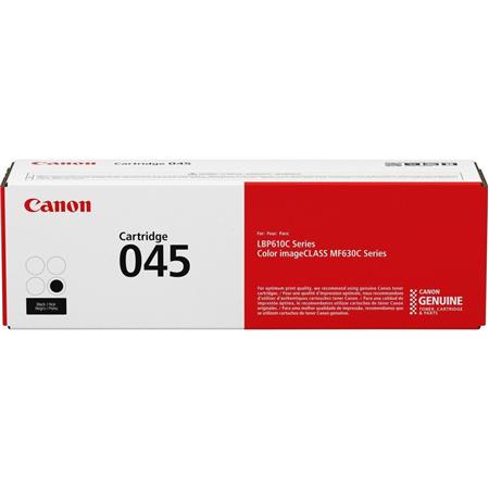 Canon (CRG045) Color imageCLASS LBP612Cdw MF632Cdw MF634Cdw Black Toner Cartridge (1400 Yield)