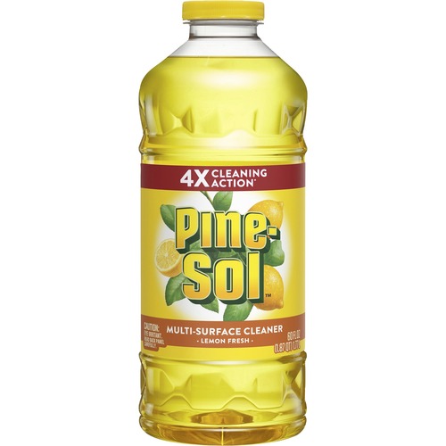 Clorox Company  Cleaner,Pine-Sol,Multi-Surface,Lemon Fresh,60oz,6/CT,YW