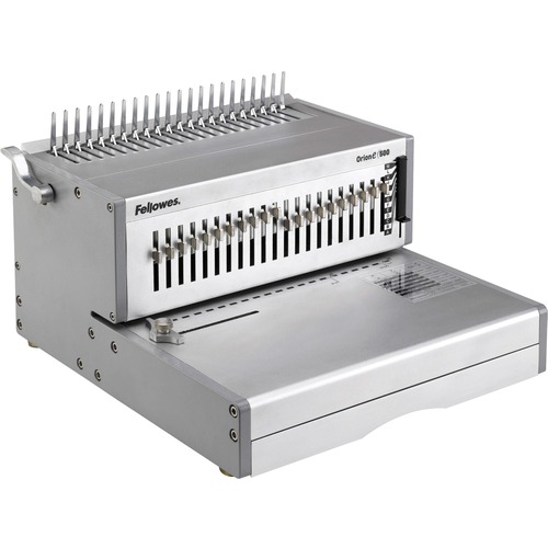 Orion 500 Electric Comb Binding Machine, 500 Shts, 15 3/4 X 19 3/4 X 9 3/4, Gray