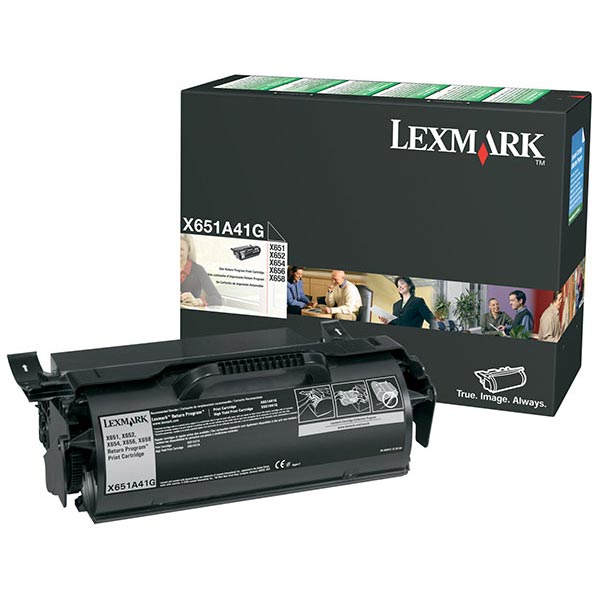 Lexmark X651A41G Black OEM Print Cartridge