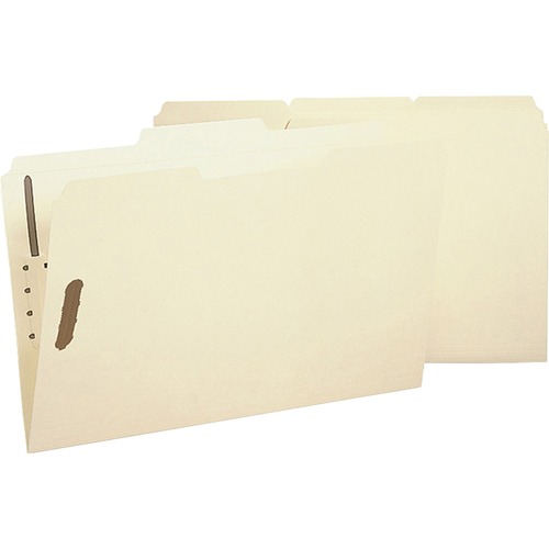 Fastener Folder,w/2-Ply Tab,2 Fstnr,1/3 Tab,Lgl,50/BX,MA