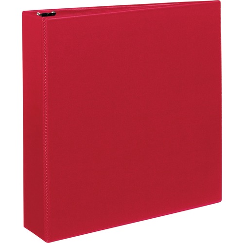 Durable Binder With Slant Rings, 11 X 8 1/2, 2", Red