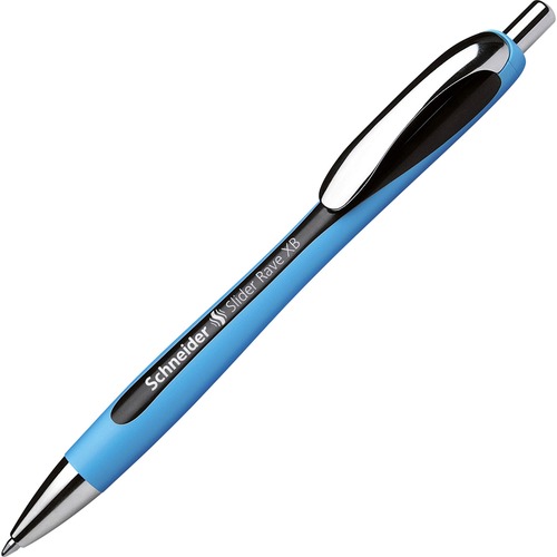 Schneider Rave Xb Retractable Ballpoint Pen, 1.4mm, Black Ink
