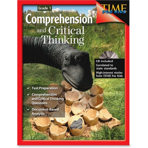 Comprehension And Critical Thinking Book, w/CD, Grade 1