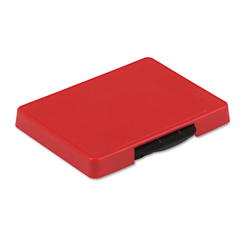 Trodat T5460 Dater Replacement Ink Pad, 1 3/8 X 2 3/8, Red