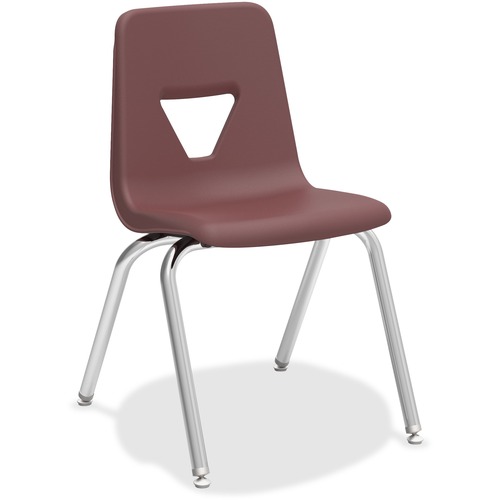 Student Chairs, Stacking, 18-3/4"x20-1/2"x30", 4/CT. BY