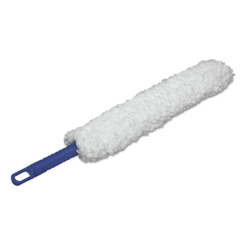 7920015868010, SKILCRAFT, MICROFIBER DUSTER, 17" LENGTH, 5.5" HANDLE, BLUE