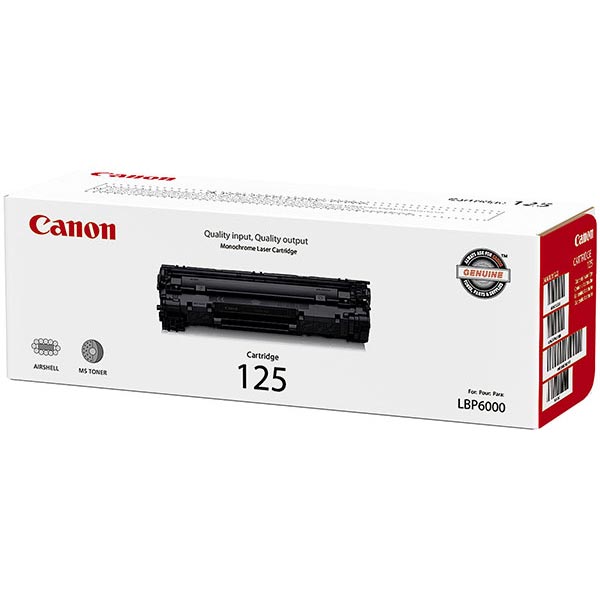 Canon (CRG-125) imageCLASS LBP6000 LBP6030 MF3010 Toner Cartridge (1600 Yield)