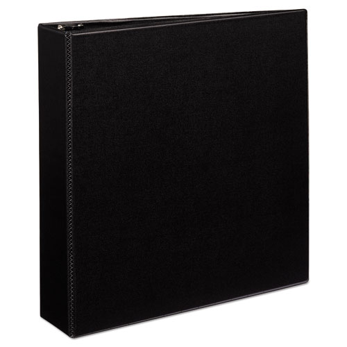 DURABLE NON-VIEW BINDER WITH DURAHINGE AND SLANT RINGS, 3 RINGS, 2" CAPACITY, 11 X 8.5, BLACK