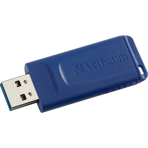 USB Flash Drive, 128BG, 2/5"Wx2-1/4"Lx3/4"H, BE