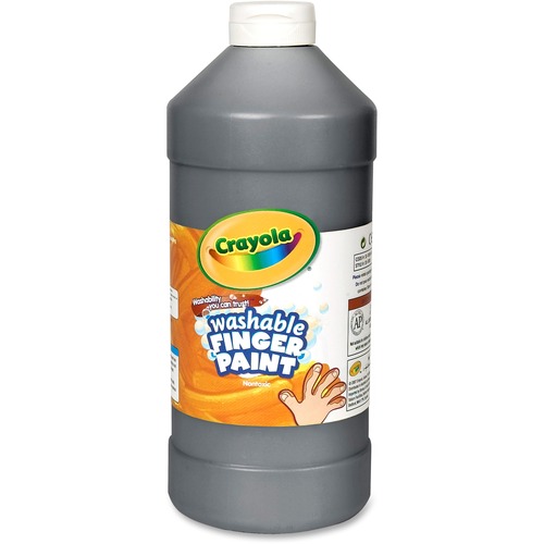 Washable Finger Paint, 32oz., Black