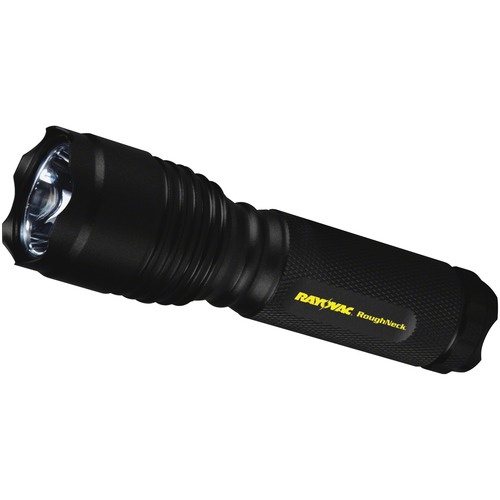 Tactical Flashlight,w/Batt/Holster,LED,3 Modes,200Lm,Black