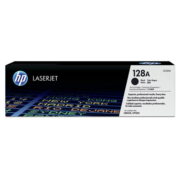 Hewlett-Packard  Toner Cartridge, HP 128A, 2000 Page Yield, Black