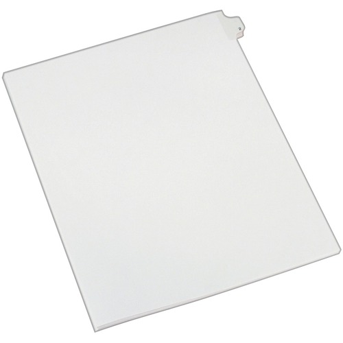 Allstate-Style Legal Exhibit Side Tab Divider, Title: 2, Letter, White, 25/pack