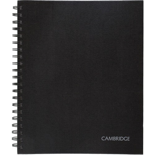 Hardbound Notebook With Pocket, Legal Rule, 11 X 8 1/2, White, 96 Sheet Pad
