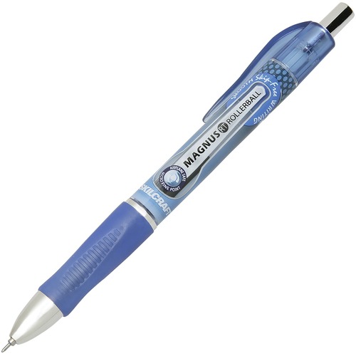 7520016539300, NEEDLE POINT ROLLER BALL PEN, BLUE, MICRO, DOZEN