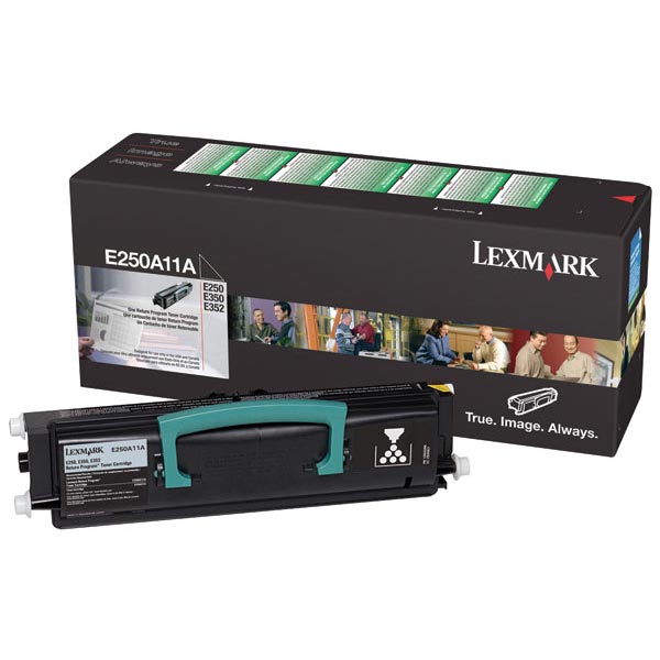 Lexmark E250A11A Black OEM Toner Cartridge