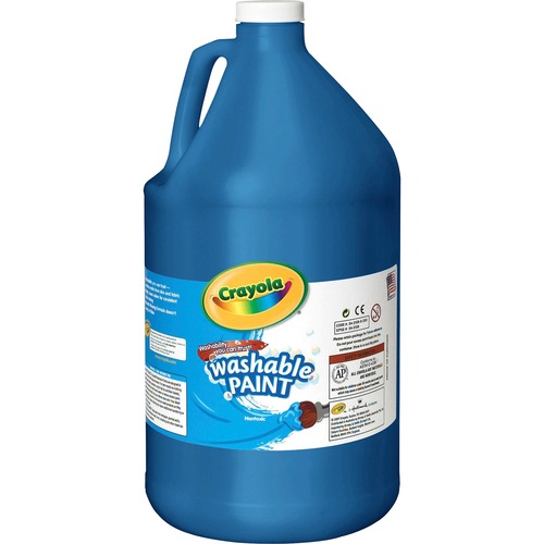 Washable Paint, Blue, 1 Gal