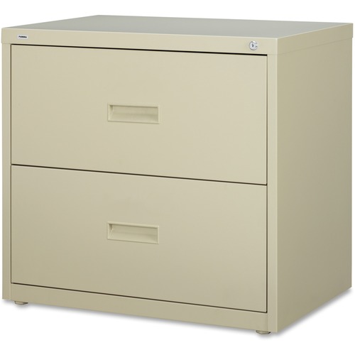 Lateral File, 2-Drawer, 30"x18-5/8"x28-1/8", Putty