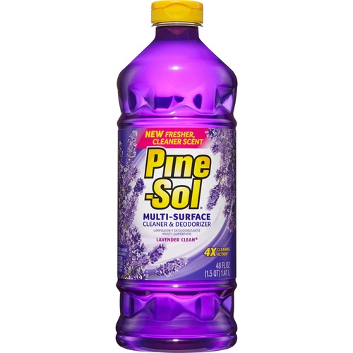 Clorox Company  Cleaner, Pine-Sol, Multisurface, 48oz, 8/CT, Lavender
