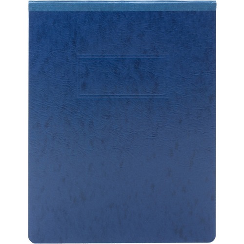 TOP OPENING PRESSBOARD REPORT COVER, PRONG FASTENER, LETTER, DARK BLUE