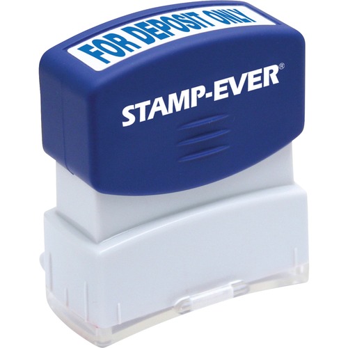 Stamp, Pre-Inked, "For Deposit Only", 9/16"x1-11/16" Imp, BE