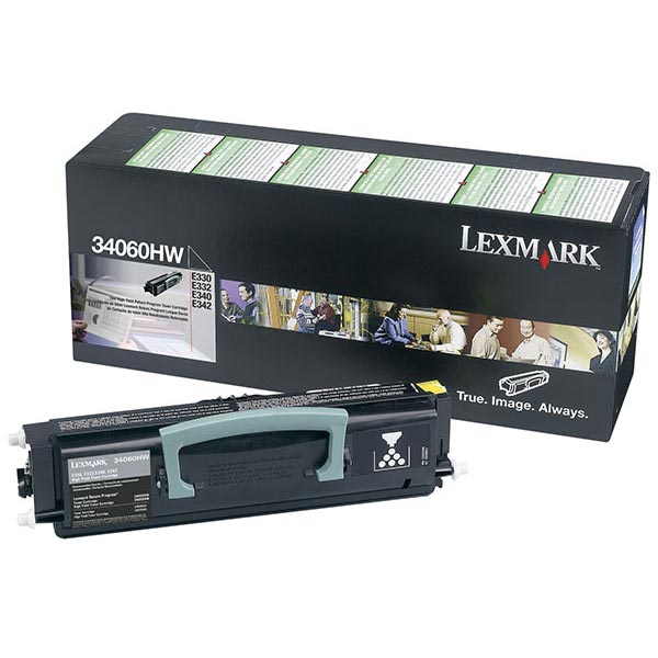 Lexmark E330 E332 E340 E342 High Yield Return Program Toner Cartridge for US Government (6000 Yield) (TAA Compliant Version of 34015HA)