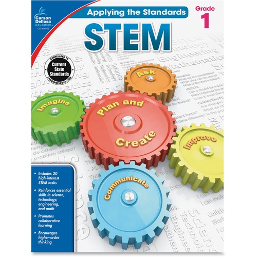 STEM Workbook, Grade 1, 64Pgs, MI