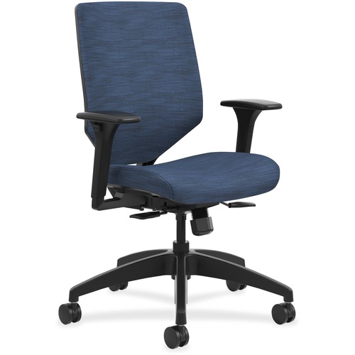 Solve Series Upholstered Back Task Chair, Midnight