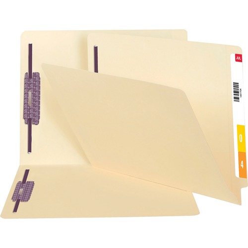 Fastener Folder, Letter, 11pt, Position 1/3, 50/PK, Manila