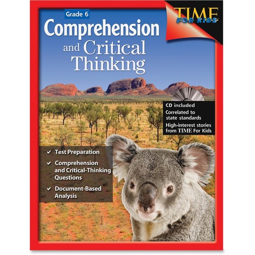 Comprehension And Critical Thinking Book, w/CD, Grade 6
