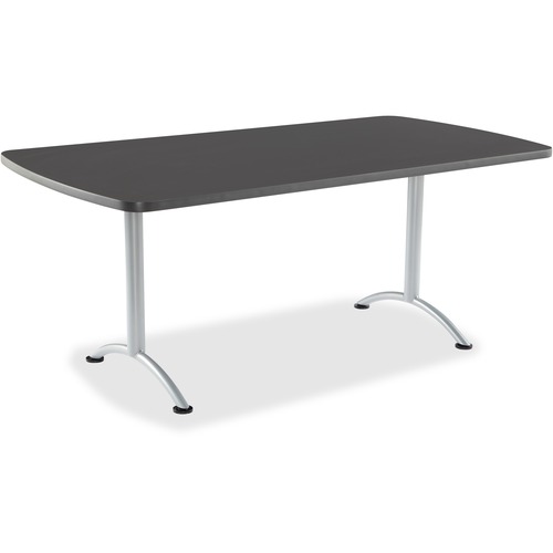 Sit-To-Stand Table, 3 Height Settings, 30"x36"x72", Graphite