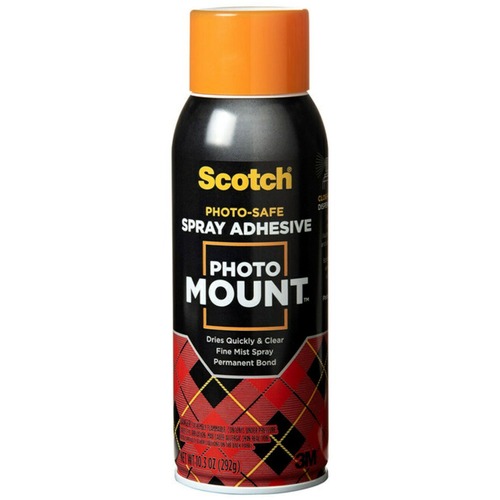 Photo Mount Spray Adhesive, 10.25 Oz, Aerosol