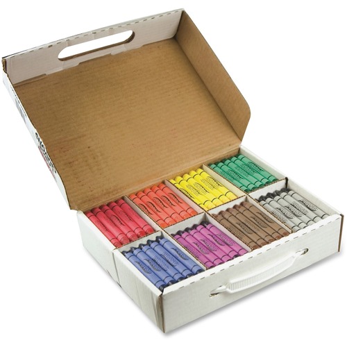 Crayons Masterpack, Large, 200/BX, Ast