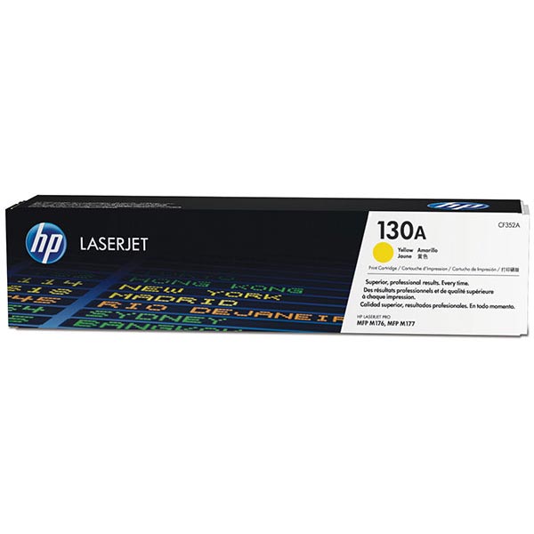 Hewlett-Packard  Toner Cartridge, 1000 Page Yield, Yellow