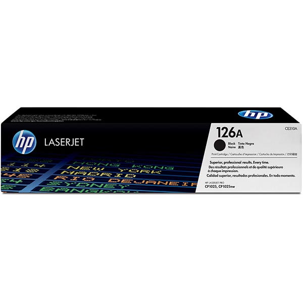 Hewlett-Packard  Toner Cartridge, 1200 Page Yield, Black