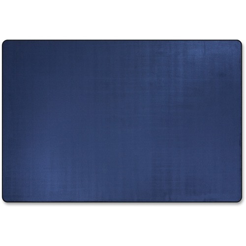 Solid Traditional Rug, Rect, 6'x9', Royal Blue