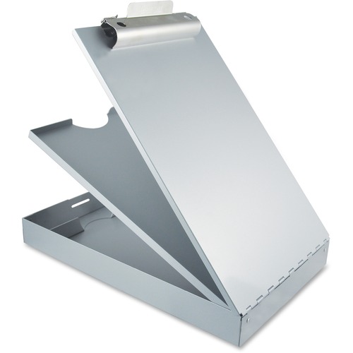 Cruiser Mate Aluminum Storage Clipboard, 1 1/2" Clip Cap, 8 1/2 X 12, Silver