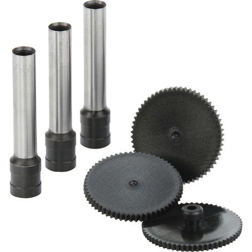 Replacement Punch Kit For Extra High-Capacity Three-Hole Punch, 9/32 Diameter