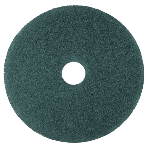 Cleaner Floor Pad 5300, 13" Diameter, Blue, 5/carton