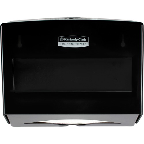 SCOTTFOLD FOLDED TOWEL DISPENSER, PLASTIC, 10 3/4 X 4 3/4 X 9, SMOKE