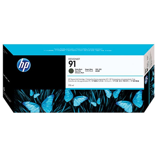 Hewlett-Packard  HP 91 Ink Cartridge, 775ml, Matte Black