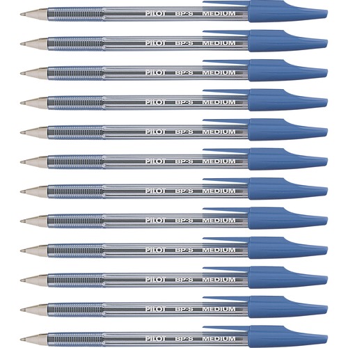 BETTER BALLPOINT STICK PEN, BLUE INK, 1MM, DOZEN